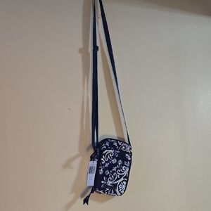 Vera Bradley Black and White Crossbody Bag